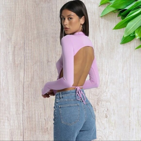 Showpo RedBerry Brixton Top in Purple - Picture 8 of 10